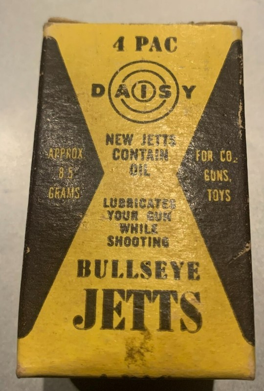 Vintage Daisy Mfg Co CO2 JETTS box (empty)