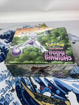 2006 EX Holon Phantoms Booster Box NO CARDS English EMPTY DISPLAY