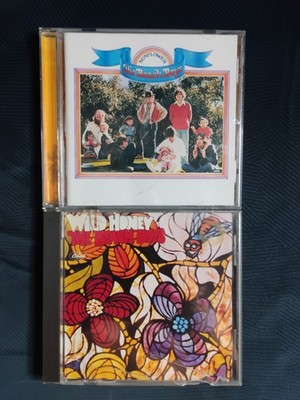 THE BEACH BOYS: SUNFLOWER + WILD HONEY - 2 CD LOT!