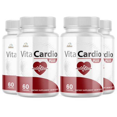 Vita Cardio Plus- Blood Support- 4 Bottles- 240 Capsules
