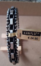 Armreif KONPLOTT Serie Rock `n`Glam antik silberfarbend  neu ungetragen