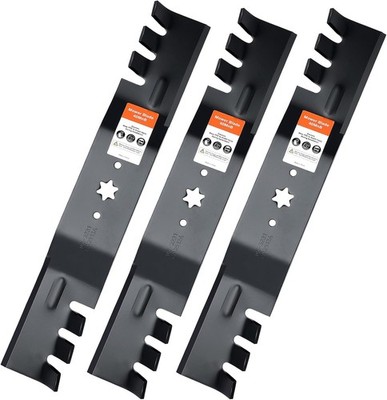 3PK For Oregon 98-072 18-1/2'' MTD Cub Cadet Mower Blades RZT 54'' Decks 742-0677
