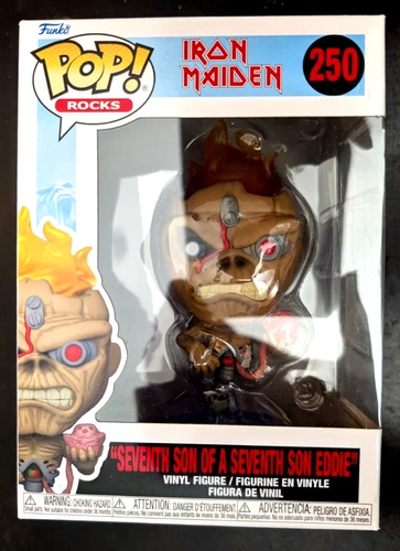 FUNKO POP! ROCKS ~ 250 SEVENTH SON OF A SEVENTH SON EDDIE ~ IRON MAIDEN~ NIB