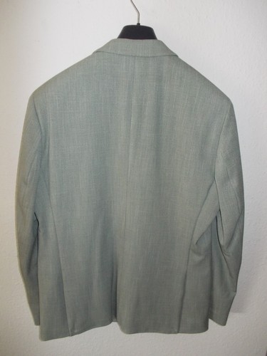 Herren Anzug Sakko grün Hose beige Hemd weiß Fliege Gr. 52 - TOP 1x getragen - Bild 8 von 21