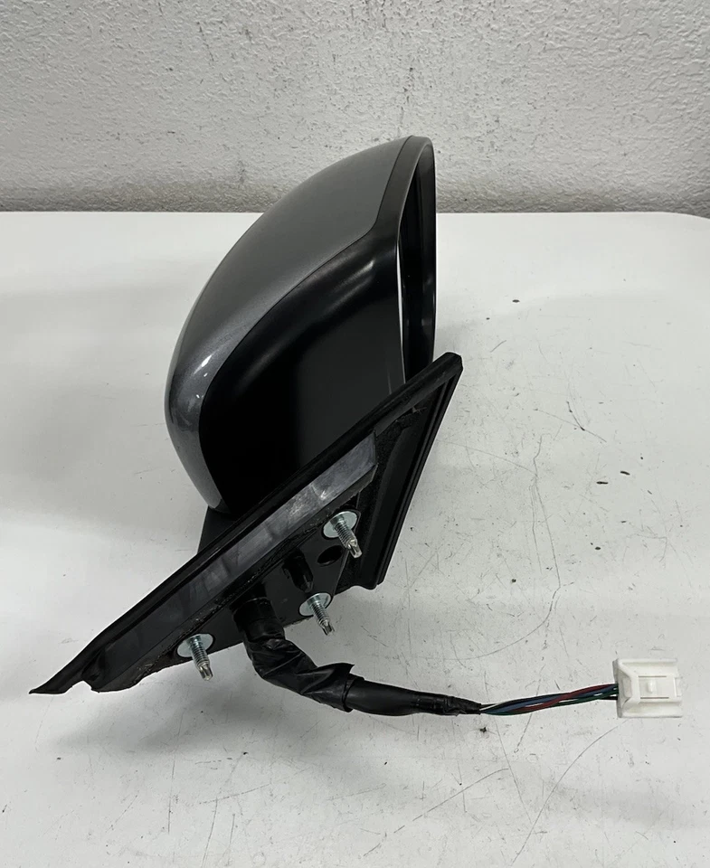 Nissan Rogue 2016 vista eléctrica derecha espejo gris E4034237 OEM Foto 3 de 4