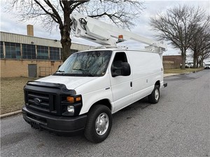 2008 Ford E350 BUCKET VAN ALTEC BUCKET VAN BUCKET TRUCK 36ft