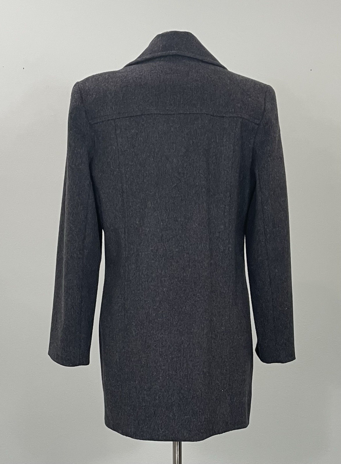 Pendleton Double Breasted Gray Pea Coat - Size 10 - image 6