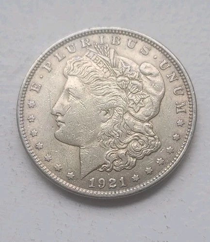 Estate 1921 Morgan Silver Dollar AU #11