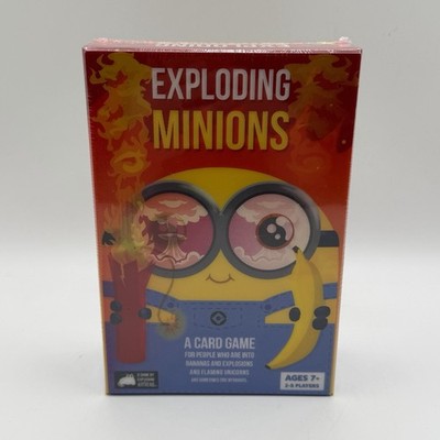 Brand New Sealed Exploding Kittens Exploding Minions Party Card Game