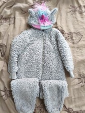 Age 5-6 Unicorn Onepiece Jumpsuit F&F - Used