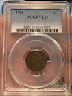 1906 Indian head penny Graded VF35