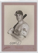 2005 Donruss Studio Portraits Zenith Red Black & White 27/55 Mark Teixeira g6w