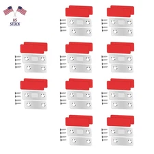 10Set Strong Magnetic Door Closer Cabinet Catch Latch Cupboard Closures Kits
