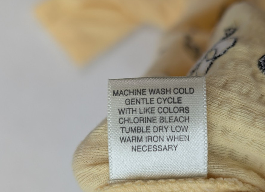 Christopher & Banks Women's Sweater Size M Yellow Lightweight Stretch Knit Bee