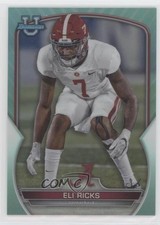 2022 Bowman U Chrome Aqua Refractor 284/299 Eli Ricks #28 y0i