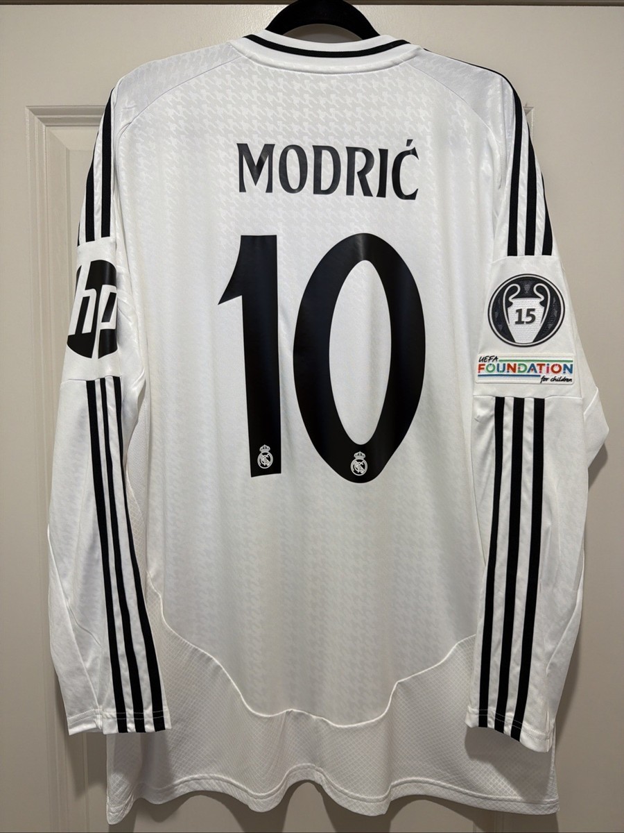 Modric #10 Mens 2XL Adidas Real Madrid UCL Home Fan Jersey | eBay