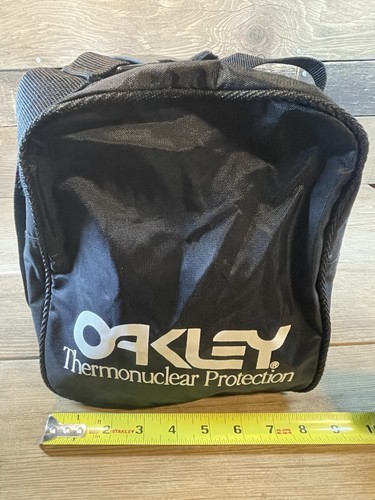 Vintage Vintage Oakley THERMONUCLEAR Protection Duffle Bag (Black) RARE! - Bild 10 von 10