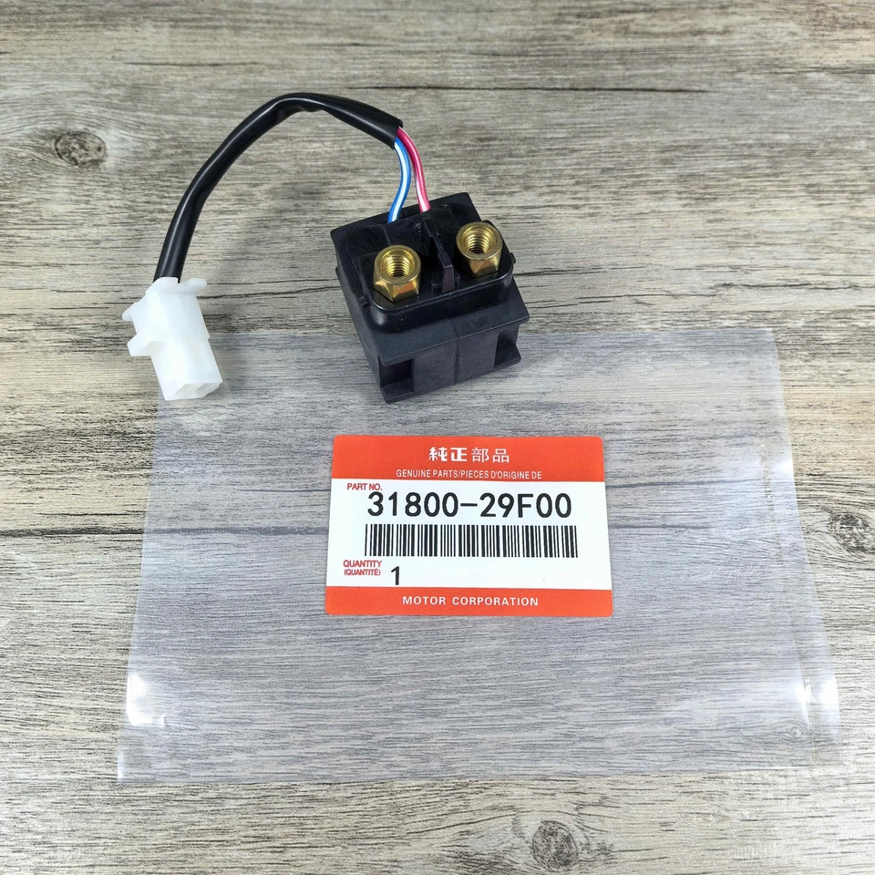 Interruptor de relé solenoide de arranque OEM para Suzuki DRZ400 DRZ400S DRZ400SM 31800-29F00 Foto 2 de 3