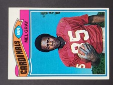 1977 TOPPS FOOTBALL #081 MEL GRAY HIGH GRADE NR MINT + BEAUTIFUL