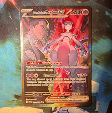Pokemon TCG Team Rocket's Mewtwo ex 231/182 Sv10 Destined Rivals (LIGHT PLAY)