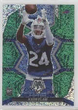 2022 Mosaic Rookies Redemption Pack Green Sparkle Prizm SSP Kaiir Elam #373 1m1a