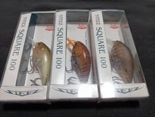 Daiwa Steez Square 100 47mm 6.2g Cbait Set of 3 2 DAIWA STEEZ SQUARE C
