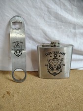 Vintage Flask Less Than Jake Flask And Bottle Opener