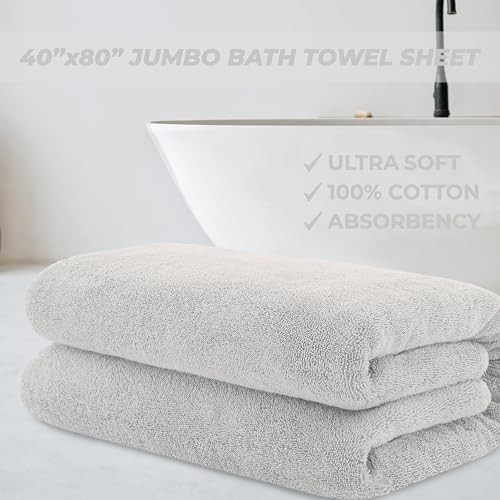 Oversized Bath Sheet 100% Cotton 40x80 Clearance Bath Towel Sheet ...