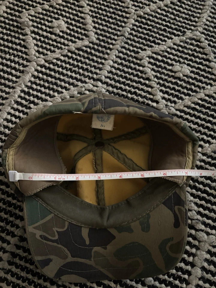 Gorra cadete camuflada vintage años 80 hecha en Corea Foto 4 de 4