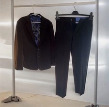 IZOD Boys Black Dress Suit Blazer Pants Formal Wear Size 8