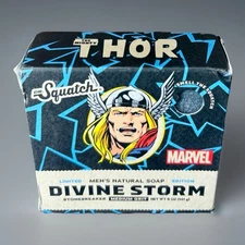 Dr Squatch Soaps Divine Storm THOR Marvel