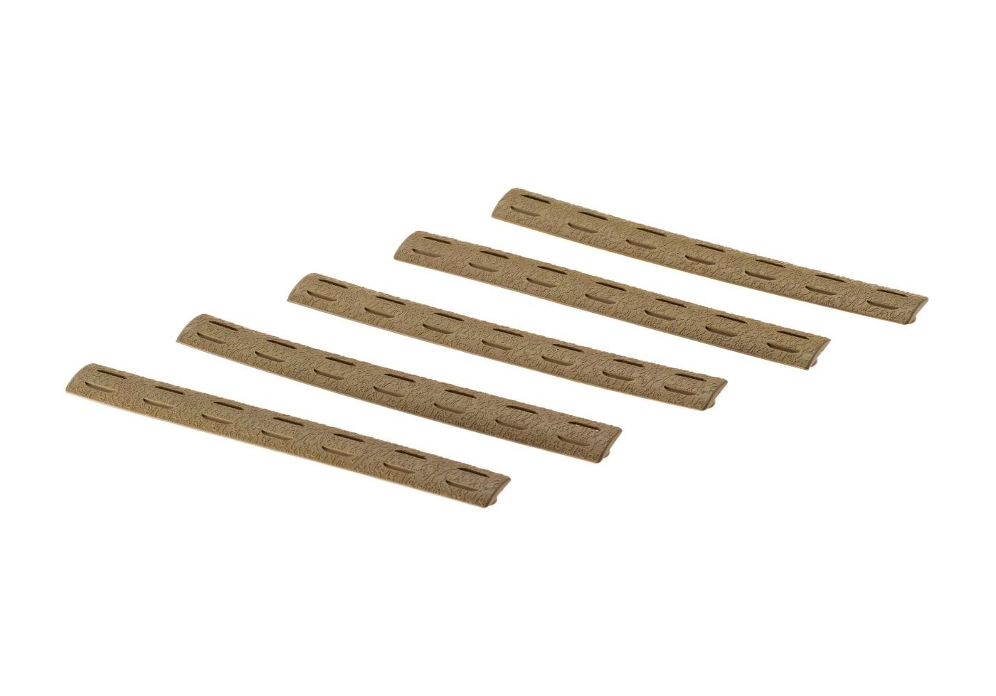 WADSN Airsoft Keymod Rail Tidy Cover Panel Kit Dark Earth