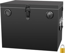 Trailer Rv Marine Battery Box - 12v Waterproof Steel Relocation Kit For Boat