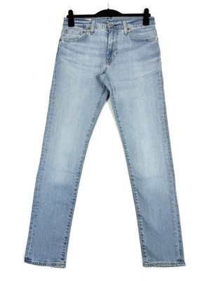 Levi's Jeans 512 Slim Taper Herren W31 Hellblau Denim Comfort Strauss Hose 580