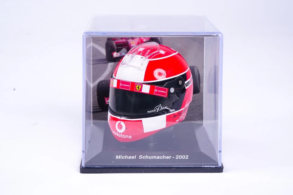 Modellino Casco Michael Schumacher Ferrari 2002 Scala 1:5 Spark Edition - Immagine 2 di 4