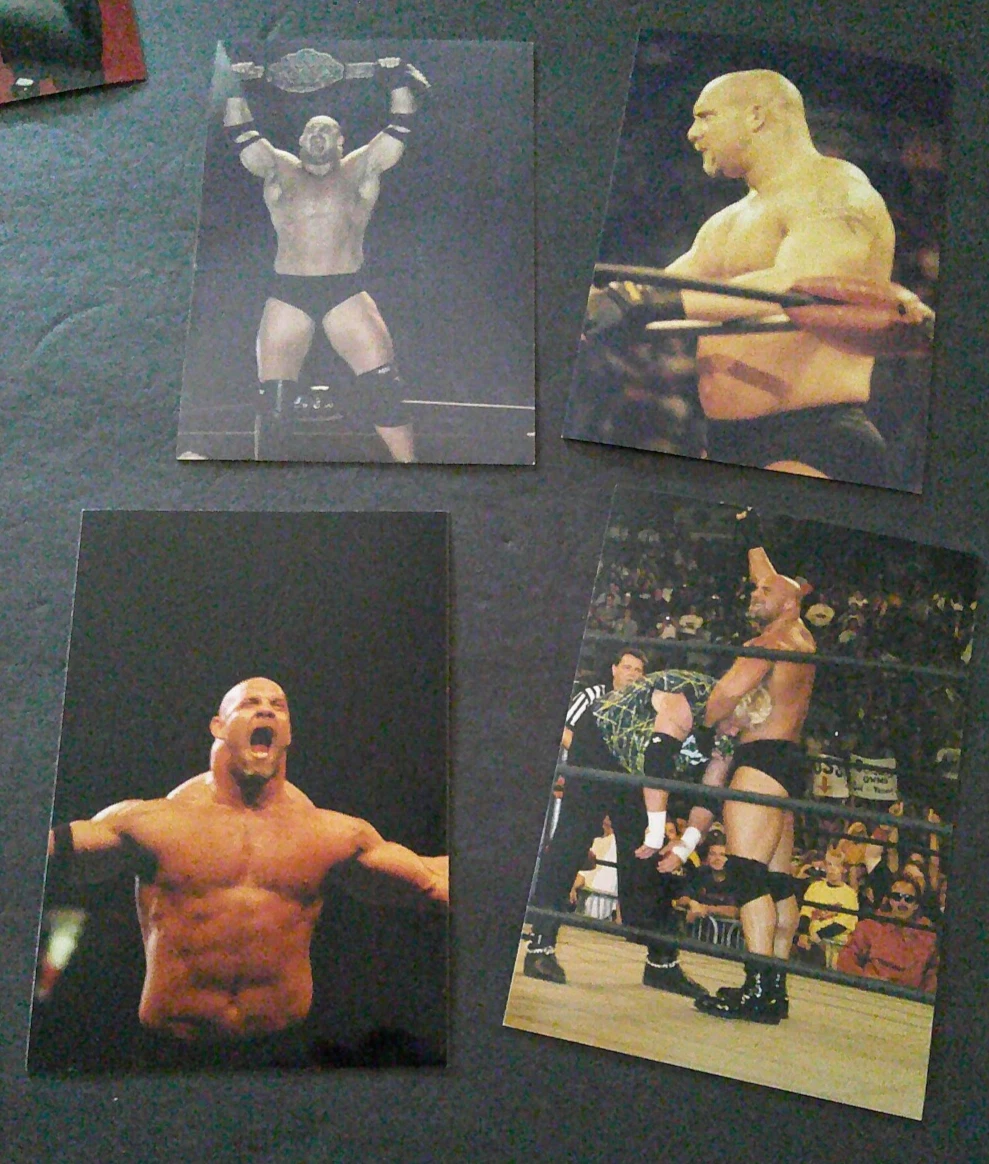25+ Bill Goldberg WWE Wrestling Original Autographed Photos for