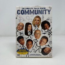 Community - Season 3 (DVD, 2012) Chevy Chase - Donald Glover - Ken Jeong - New