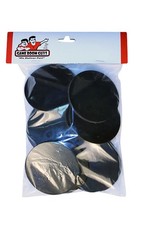 Pool Table Leg Shims Varied Sizes - Rubber - 3" Diameter - Set of 12
