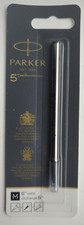Image of Parker 5th Medium Tip Pen Refill 1950274 - Black - New