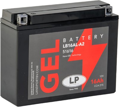 Motorrad LB16AL-A2 Gel LP Batterie 12V,215CCA passend für Ducati 916 Biposto 1994-1998