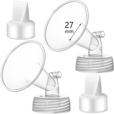 Momstouch 27mm Flange and Duckbill Valve Compatible with Spectra S1 S2 9 Plus...