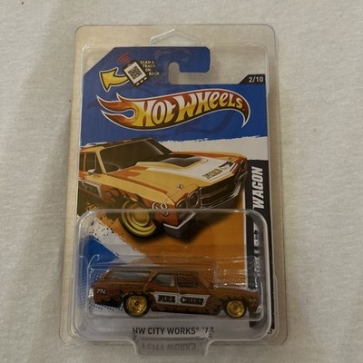 Hot Wheels 2012 Super Treasure Hunt City Works '70 Chevelle SS Wagon- Protector