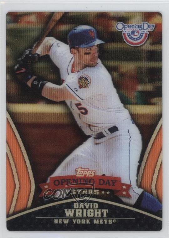 2013 Topps Opening Day Opening Day Stars David Wright #ODS-15 0o9