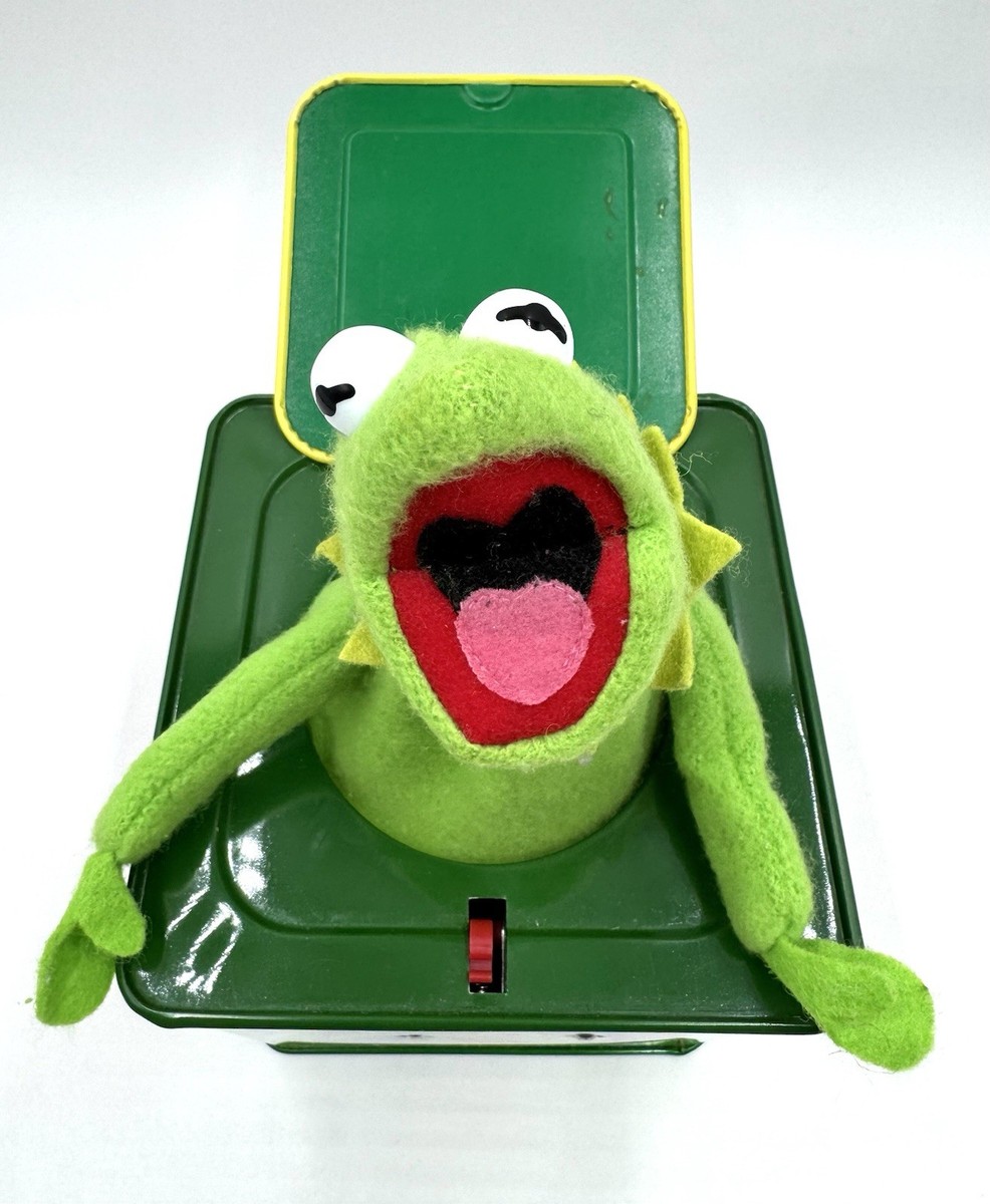 Kermit The Frog Jack In The Box The Muppets Schylling Toy with Box