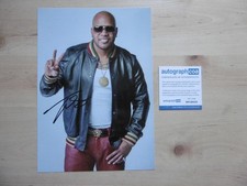 Flo Rida autograph signed 20x30 cm photo ACOA