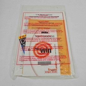 New Sega Dreamcast Video Game Console White HKT-3020