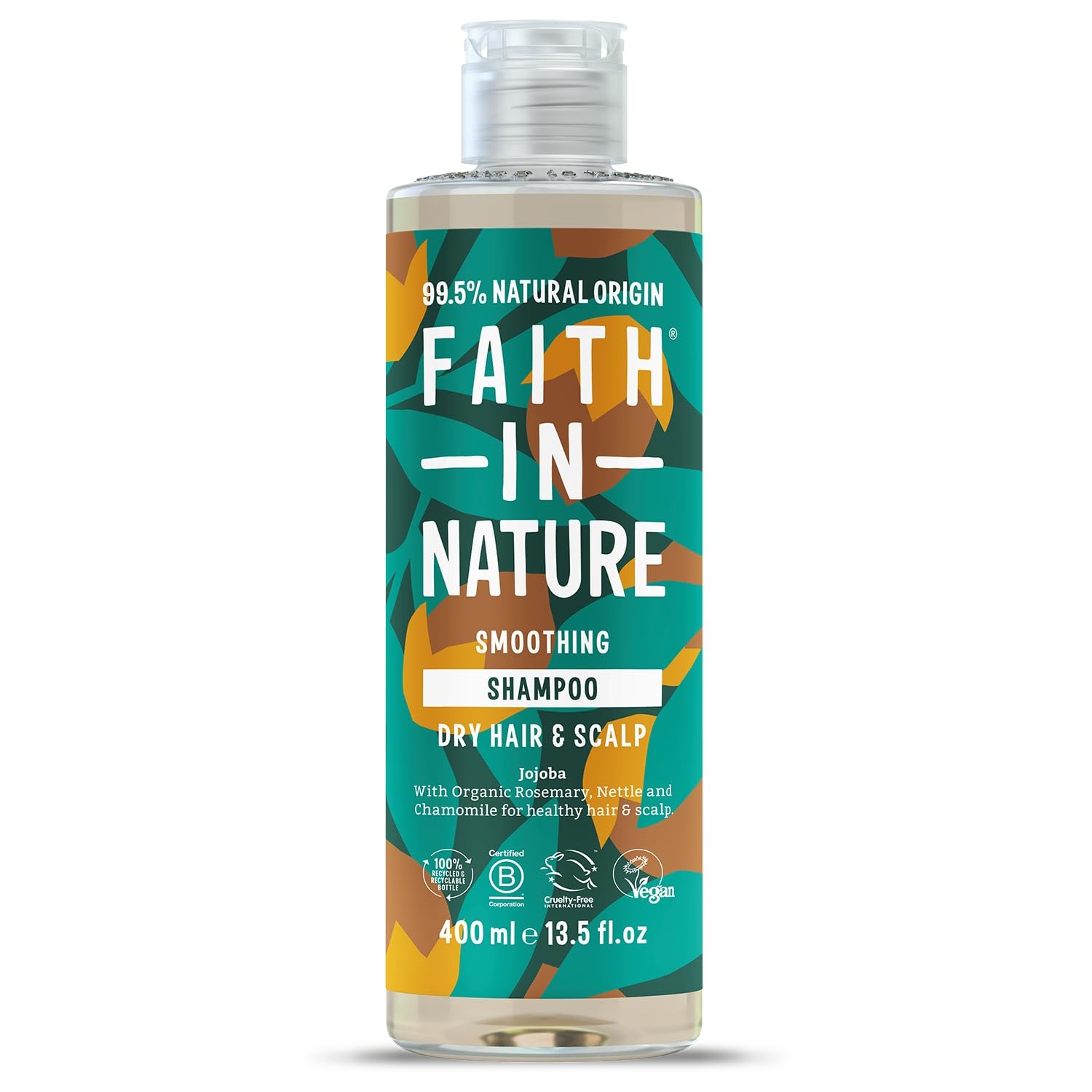 Faith In Nature Natural Jojoba Shampoo, Smoothing Vegan & Cruelty Free, Parabens And Sls Free, For Normal To Dry Hair, 400 Ml - Image 5