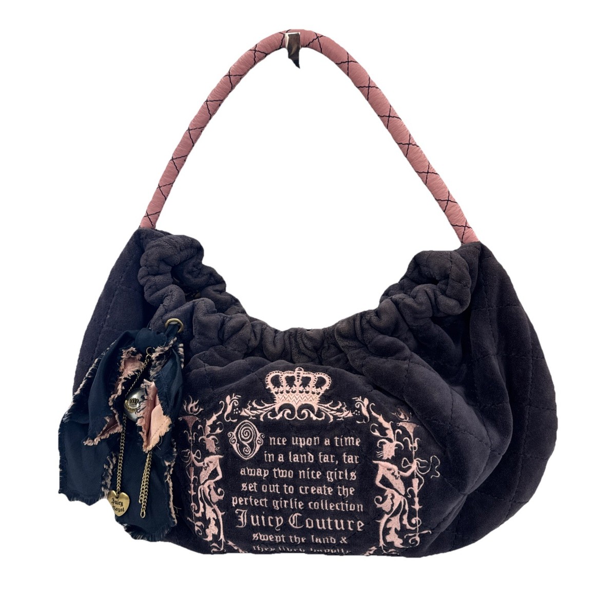 タグ付きjuicy couture vintage daydreamer バッグ Vintage Juicy Couture Daydreamer Bag Tote Fairytale Once Upon A