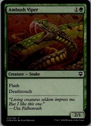 Ambush Viper 213/361 Commander Legends Foil