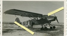 PHOTO FI 156 STORCH 4 WHEELS FLUGZEUG ORIGINAL
